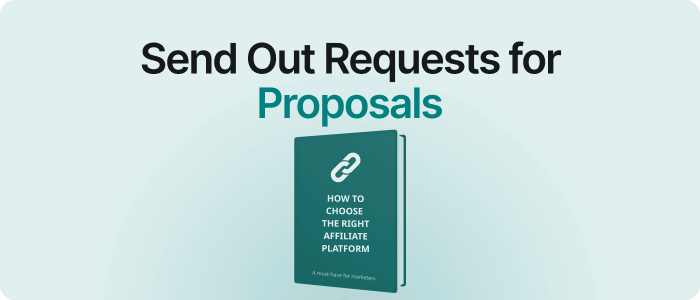 Platform Pick 6: Send Out Requests for Proposals