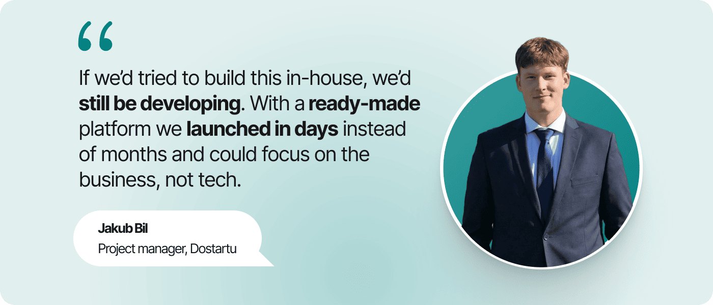 Case Study: How Dostartu Launched a Plug-and-Play Comparison with Affiliate Program and No Developer